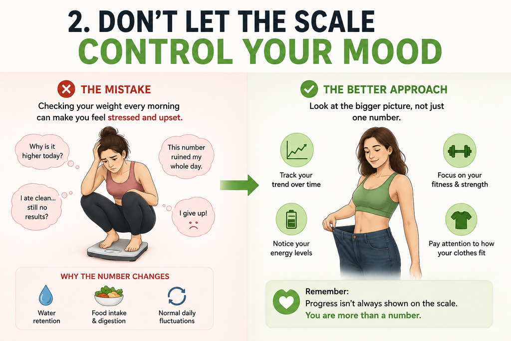 Daily weight fluctuations and healthy weight tracking