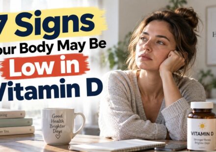 7 signs your body may be low in vitamin D