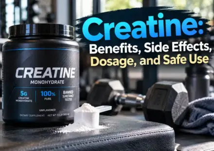 Creatine Benefits, Side Effects, Dosage, and Safe Use