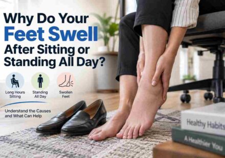 Why Do Your Feet Swell After Sitting or Standing All Day